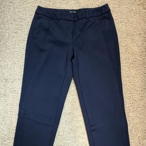 Navy Slim Ankle Pants 2R WHBM